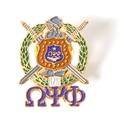 Omega Psi Phi Jewelry Shield Pin