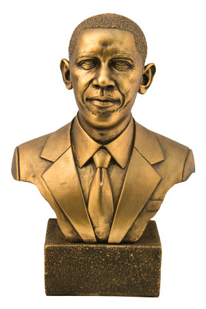 President Obama Bust Bronze