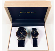 His And Her Watch Gift Set-7303-GOBK