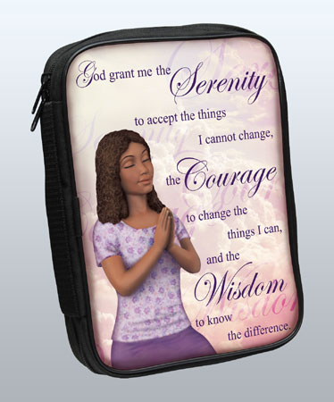 Bible Cover: Serenity Prayer AA