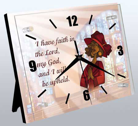 Religious Clock: I have Faith