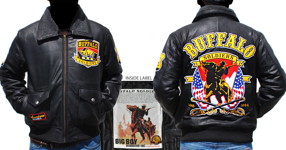 Buffalo Soldiers Jackets Leather