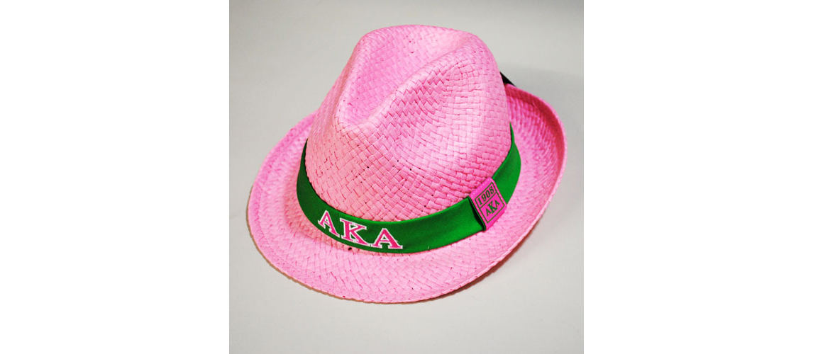 Alpha Kappa Alpha Fedora Hat