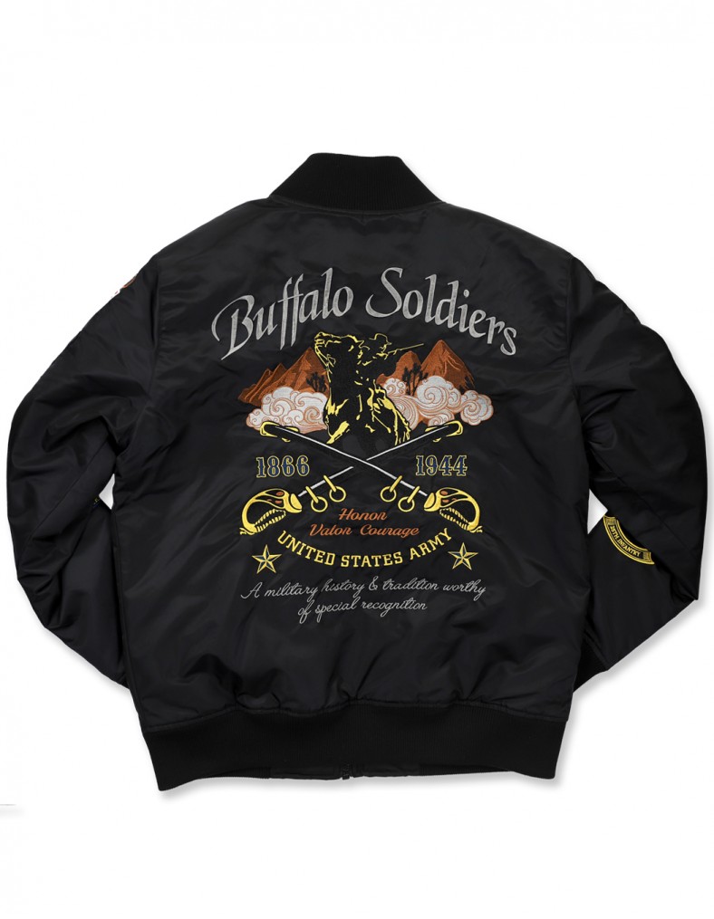 9th and 10th Cavalry Buffalo Soldiers Racing Nascar Jacket