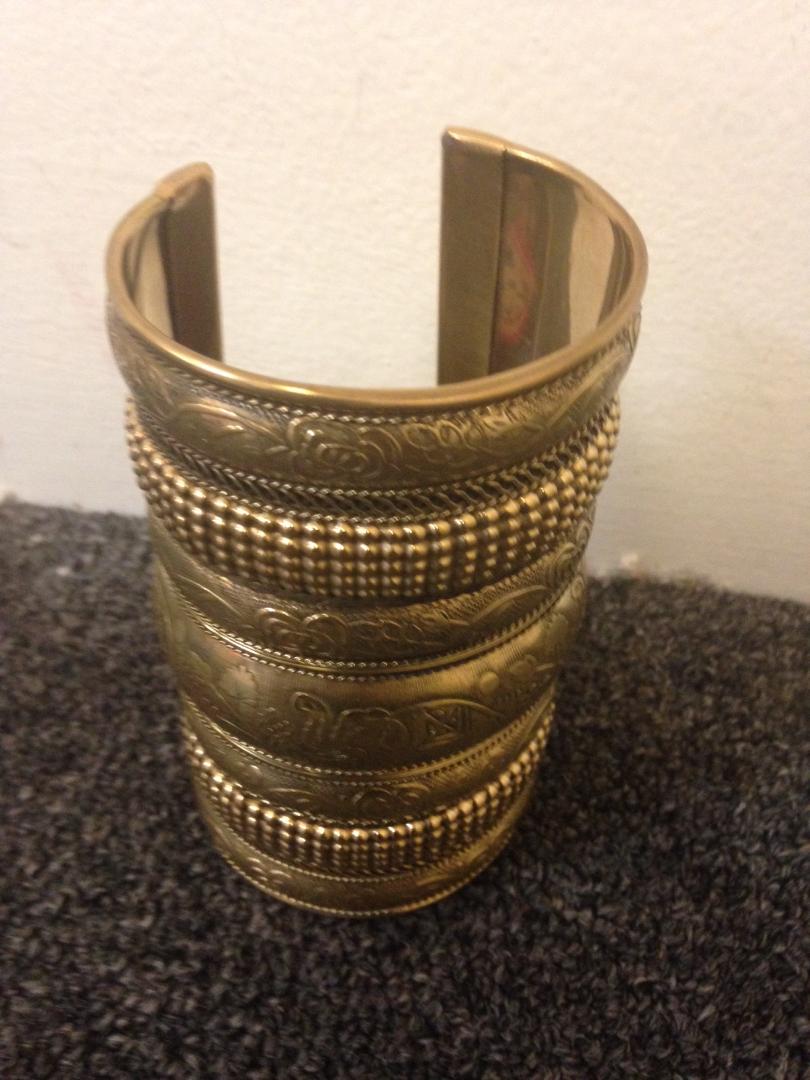 Exotic Nubian Queen 5" Cuff bracelet