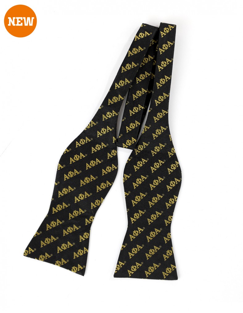 Alpha Phi Alpha accessory Bow Tie black