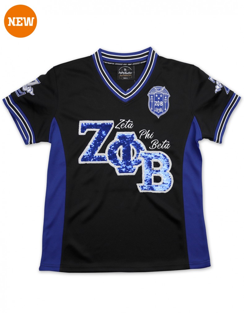 Zeta Phi Beta Apparel Football jersey
