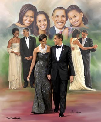 Ist Family-President Obama & Family
