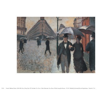 Paris; a Rainy Day; 1877