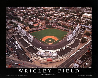 Wrigley Field - Chicago; Illinois
