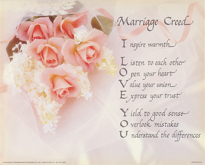 Marriage Creed