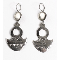 Tuareg Silver Earrings - Gofed Design