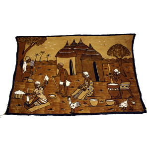 Authentic Over-Sized Mud Cloth - #03