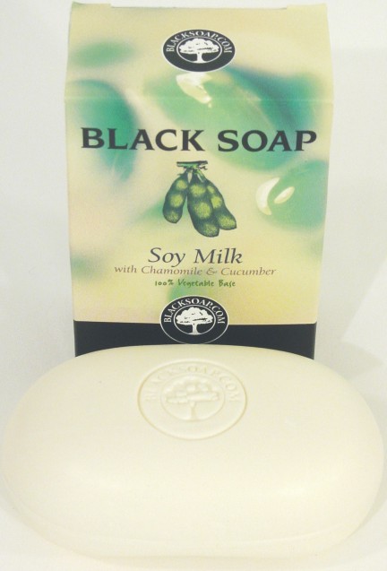Soy Milk Black Soap 72 bars