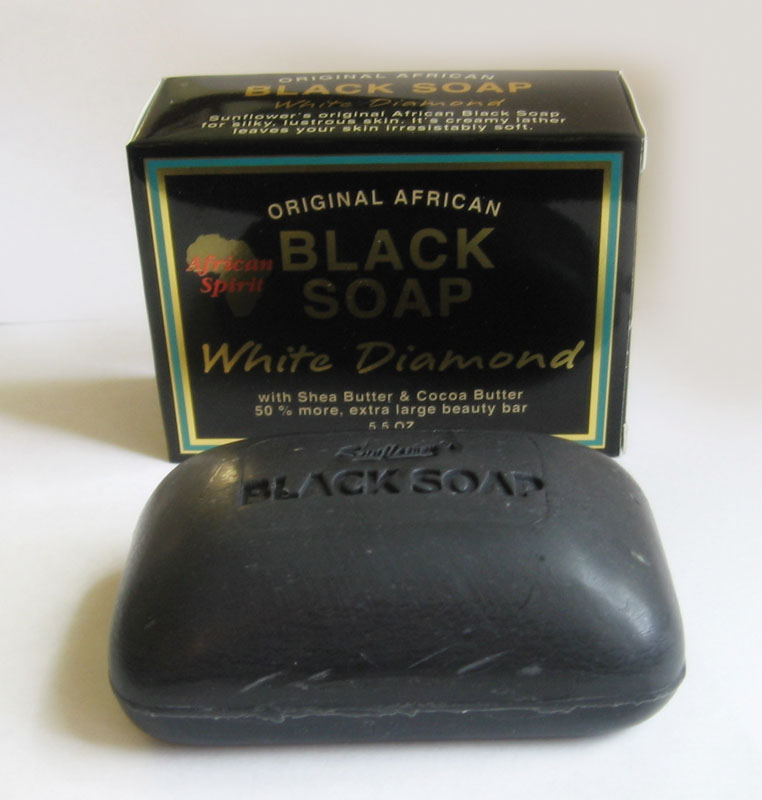 White Diamond Black Soap 72 bars