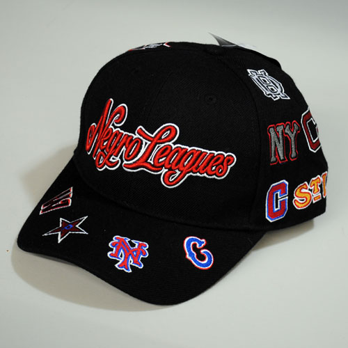 Negro League Baseball Cap (ADJ)- black