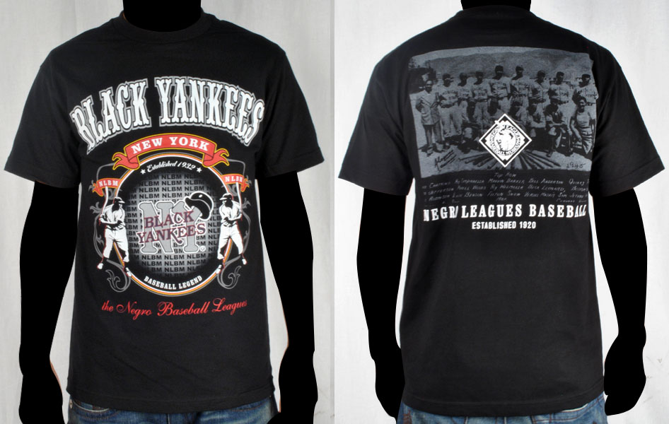 New York Black Yankees Legend T Shirt