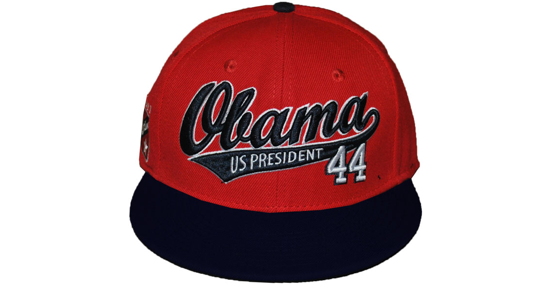 Obama Cap-Flat visor, snapback cap