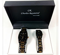 His And Her Watch Gift Set-V09985-GO