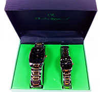 His And Her Watch Gift Set-V0998I-GO