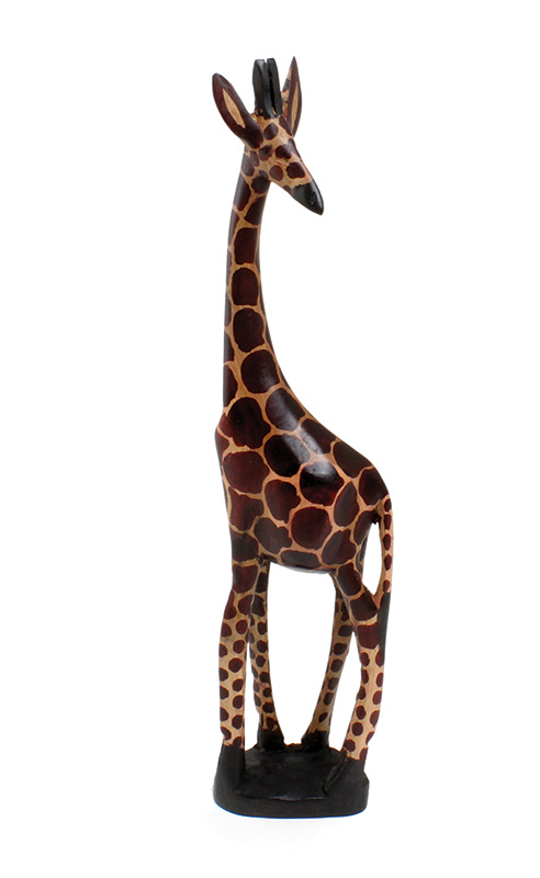 Giraffe Wood Carving African