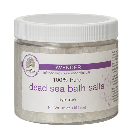 Dead Sea Salt : Lavender - 4 oz.