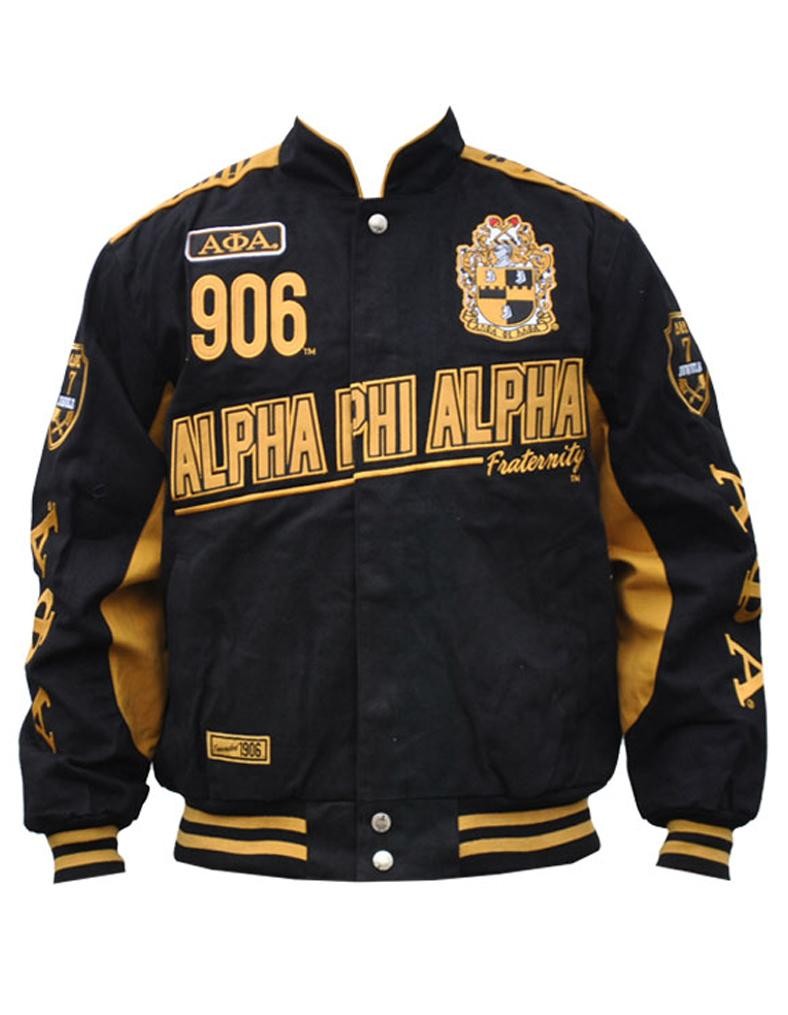 Alpha Phi Alpha apparel Racing Jacket