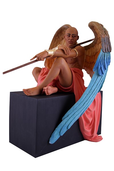 Angel At Rest Figurine by Thomas Blackshear