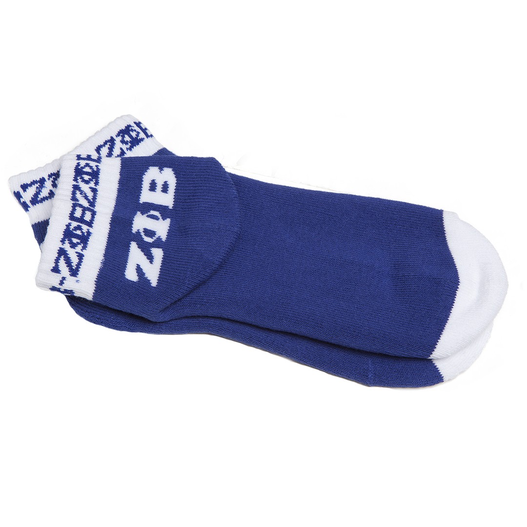 Zeta Phi Beta Apparel Socks colored bootie