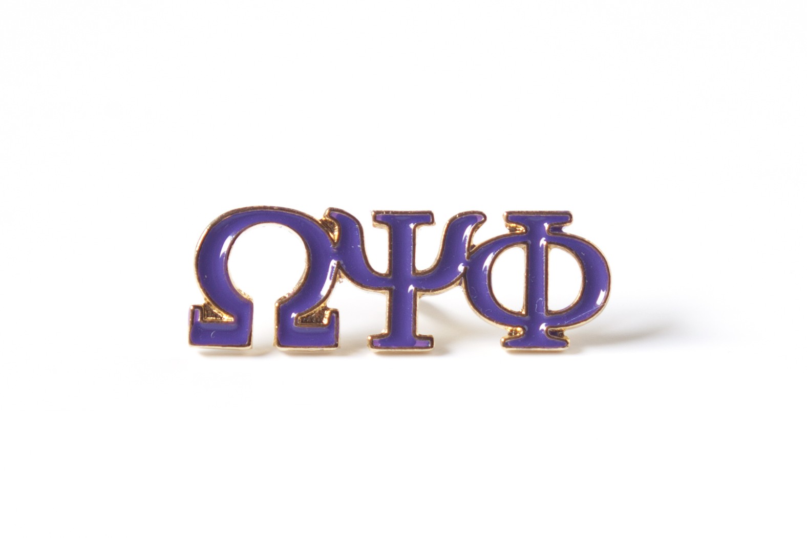 Omega Psi Phi Jewelry 3 Letter Color Pin Letter Color Pin