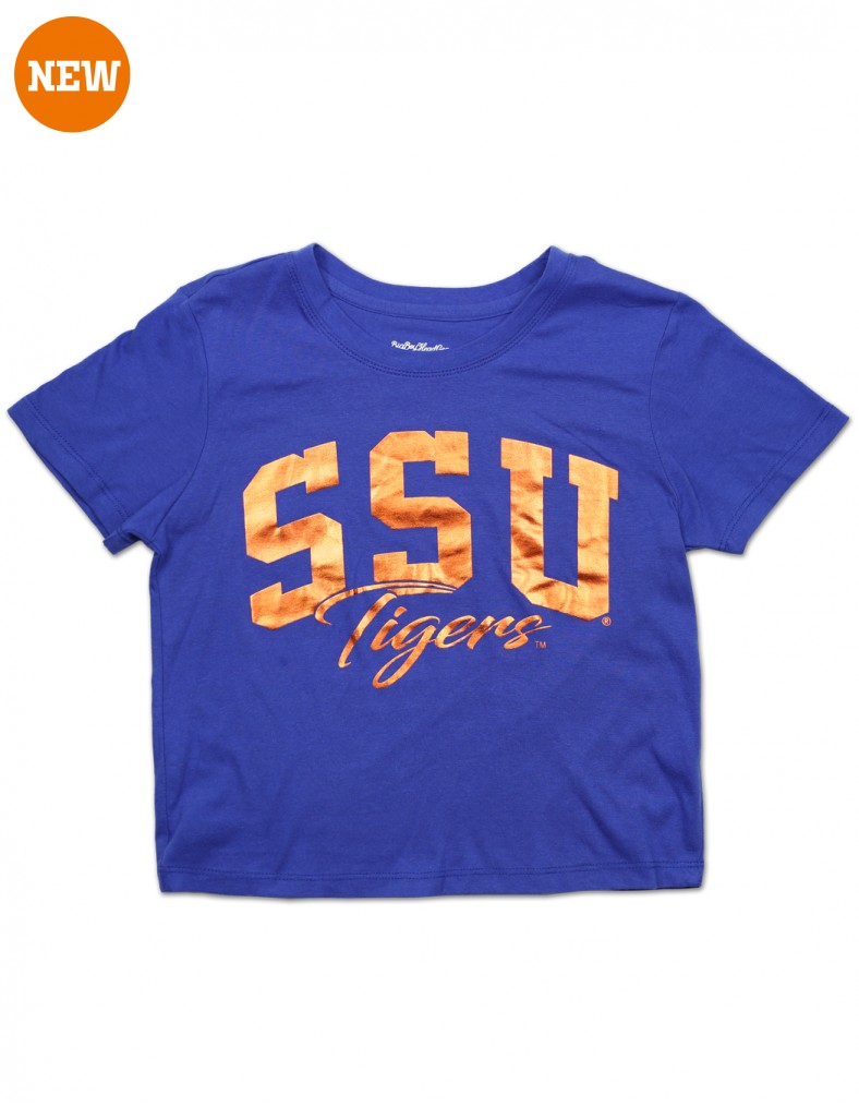 Savannah State University Apparel Cropped T shirt