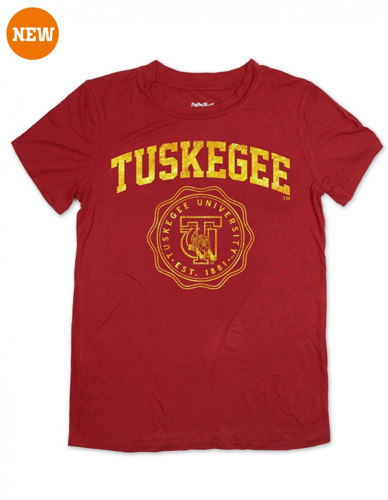 Tuskegee University Apparel Foil T shirt
