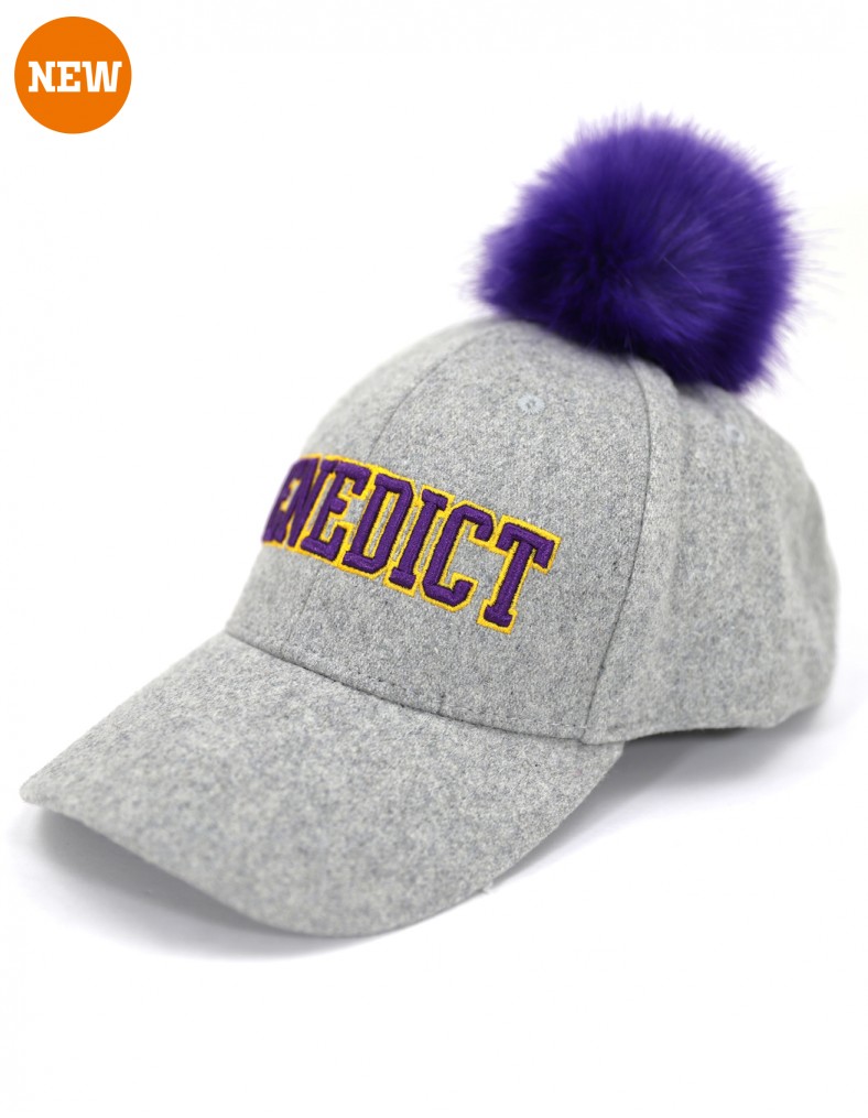 Benedict College Pom Pom Cap head wear