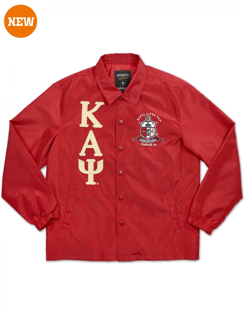 Kappa Alpha Psi apparel Coach line Jacket