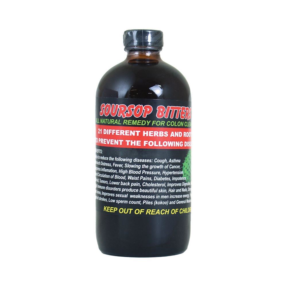 All Natural SourSop Bitters Herb 16 ounces