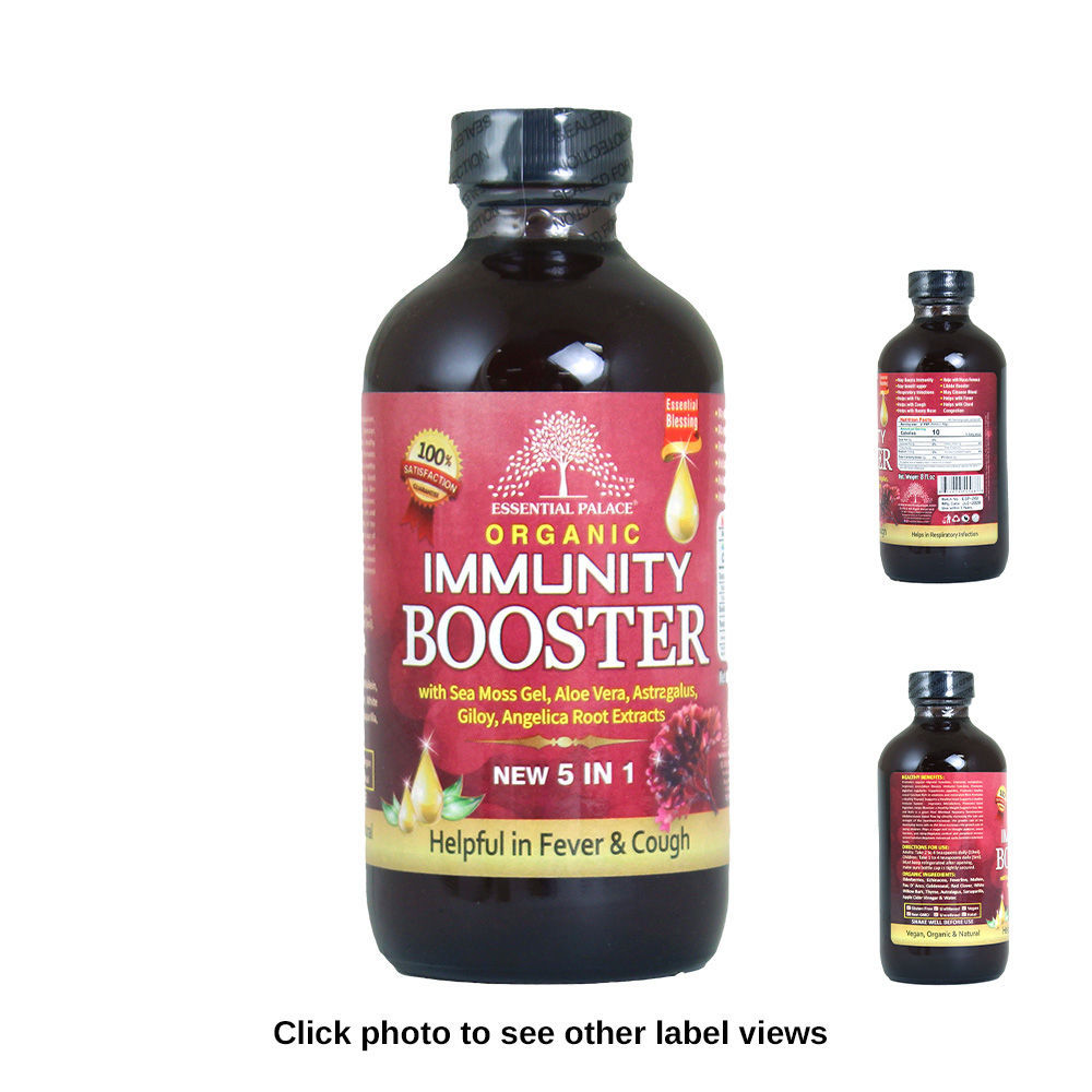 Sea Moss Organic Immunity Booster - 8oz -  Dr Sebi
