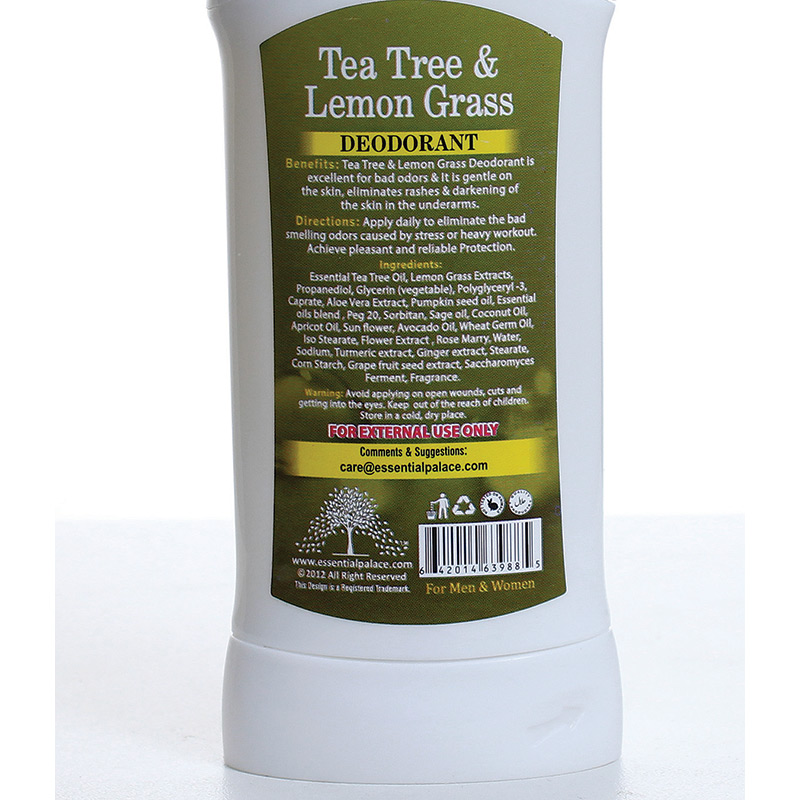 Tea Tree & Lemongrass Deodorant