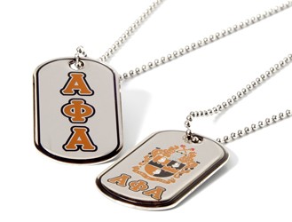 Alpha Phi Alpha Jewelry Dog Tag