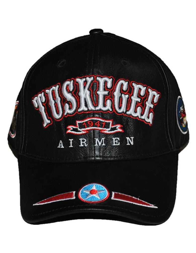 Tuskegee Airmen leather Cap