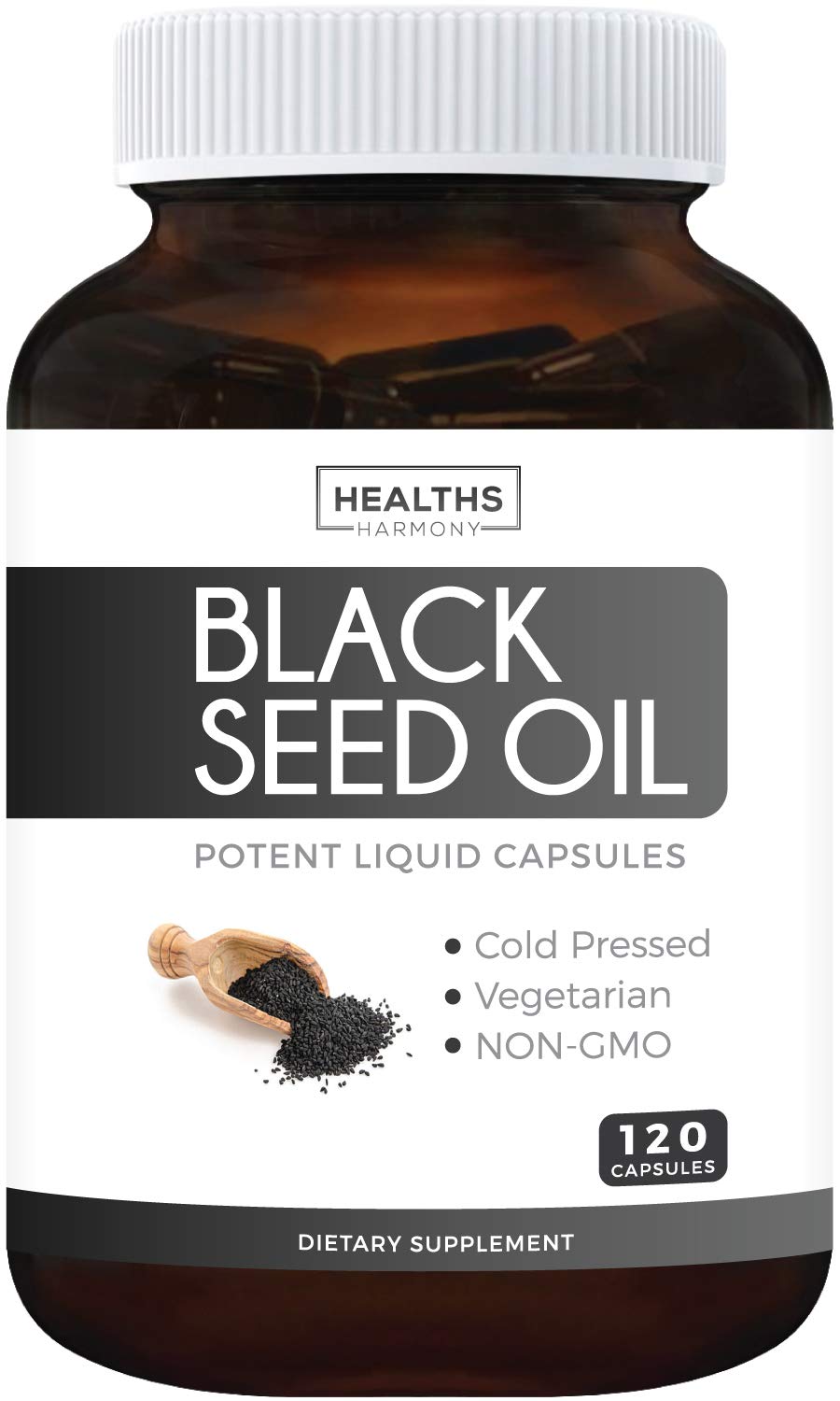 Black Seed Oil 120 Soft Gel Capsules