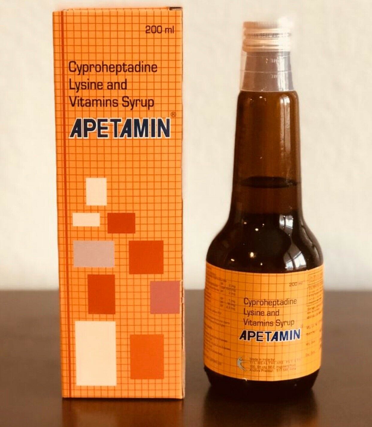 Apetamin Syrup 200 ml Bottle 2 PACK