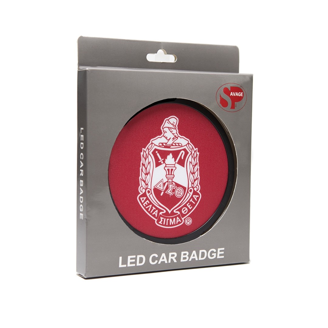 Delta Sigma Theta Vehicle LED Car Badge
