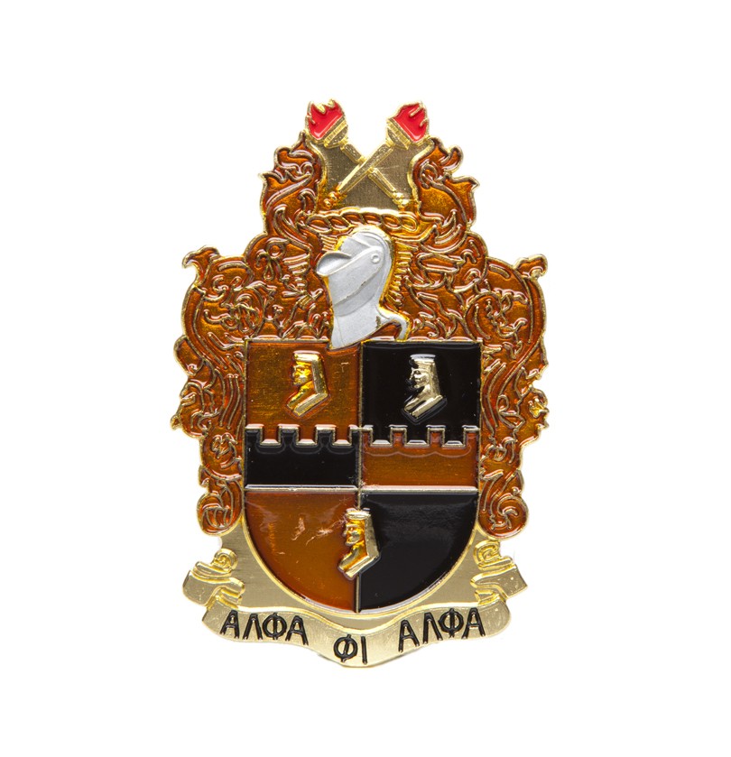 Alpha Phi Alpha Shield Car Badge