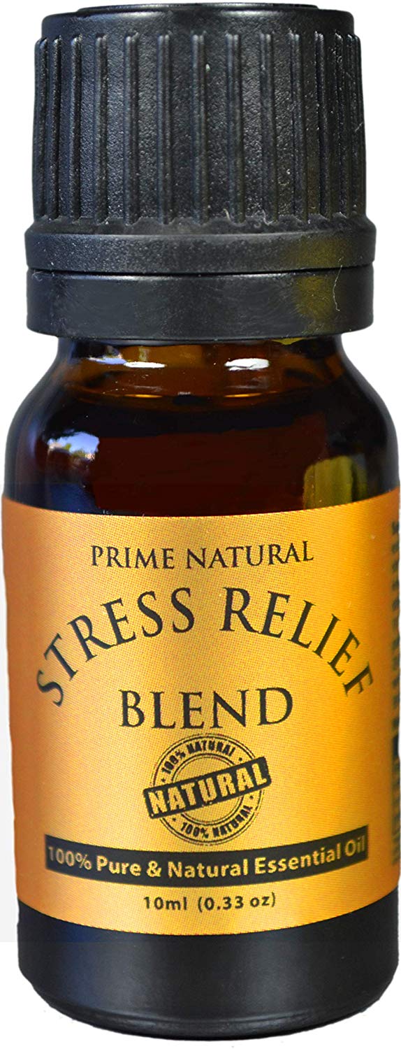 Natural Stress Relief Essential Oil Blend 10ml
