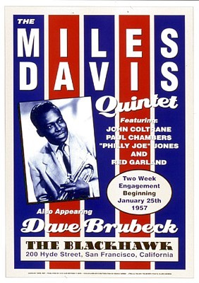 Miles Davis Quintet: Blackhawk San Francisco; 1957
