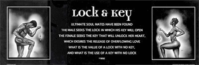 Lock & Key: Male & Female (Statement Edition)