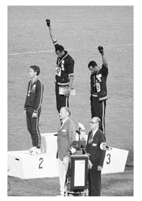 Black Power Olympic Medalists; Mexico City; 1968 (mini)
