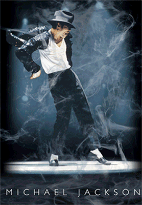 Michael Jackson 3-D Lenticular