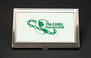 Links, Inc. Business Card Holder
