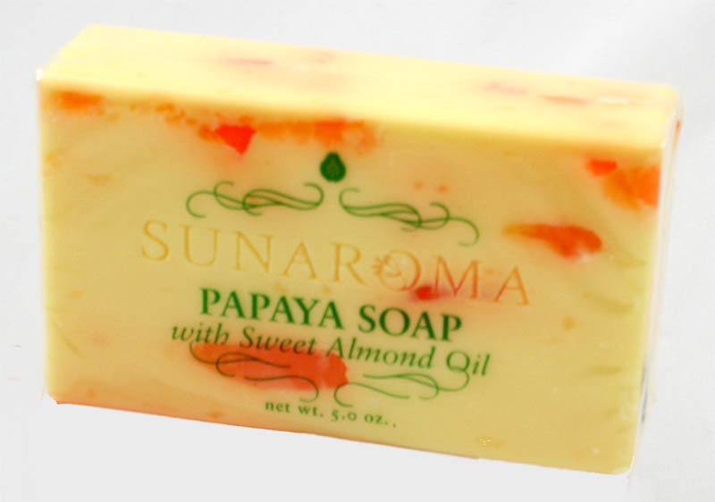 Papaya Soap w/Sweet Almond Oil 72 bars